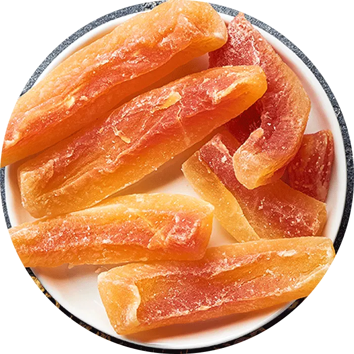 Dehydrated Papaya